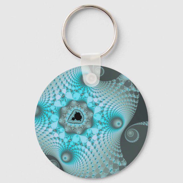 Black Ice2 Keychain (Front)