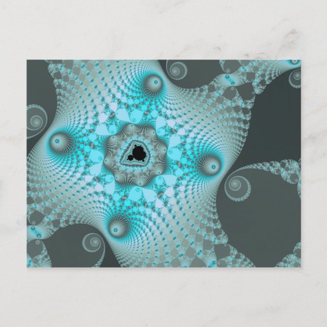 Black Ice2 Postcard (Front)