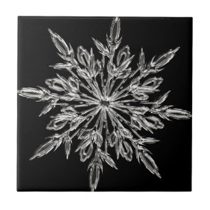Black Ice Crystal Tile