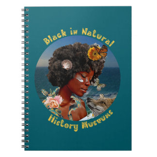 Black in Natural History Museums Spiral Notebook