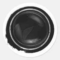 Black Ink Blot Paint Dab Wax Seal