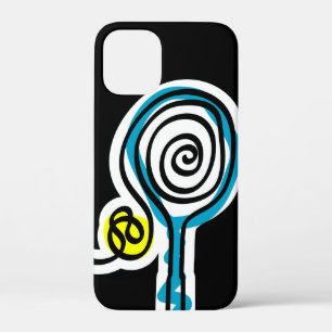 Black iPhone 7 case for tennis player