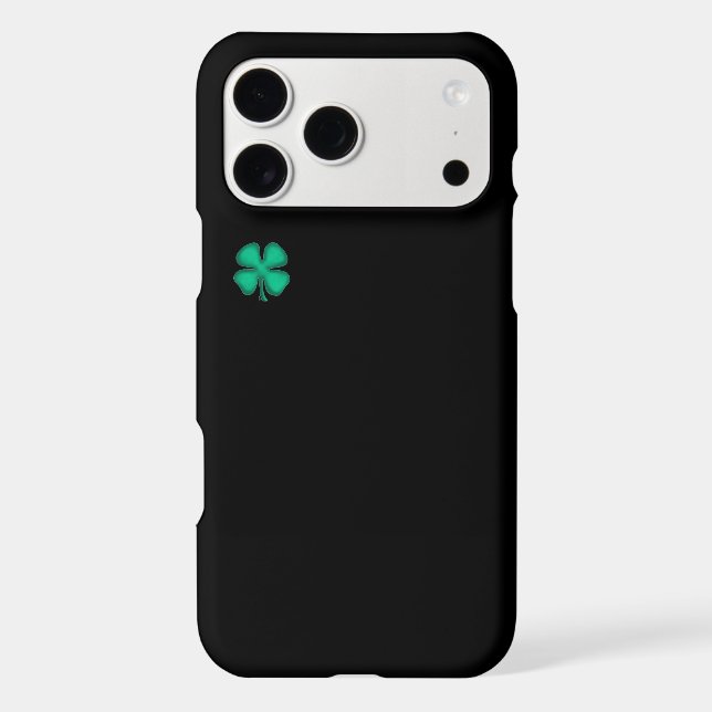 Black Irish Apple iPhone 17 Pro Max Slim case (Back)