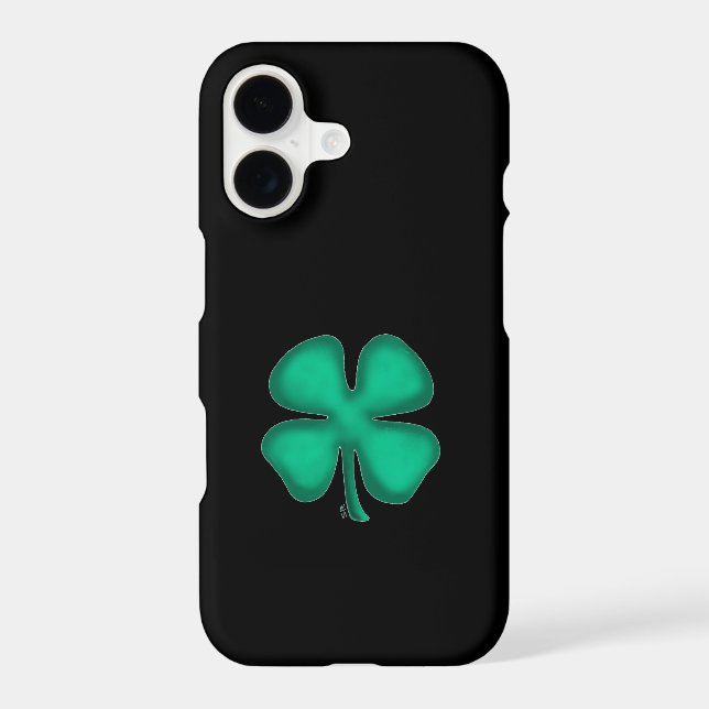 Black Irish Apple iPhone 17 Slim case (Back)