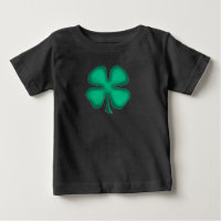 Black Irish baby T-shirt