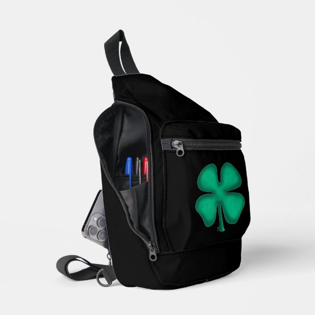 Black Irish backpack (Open)
