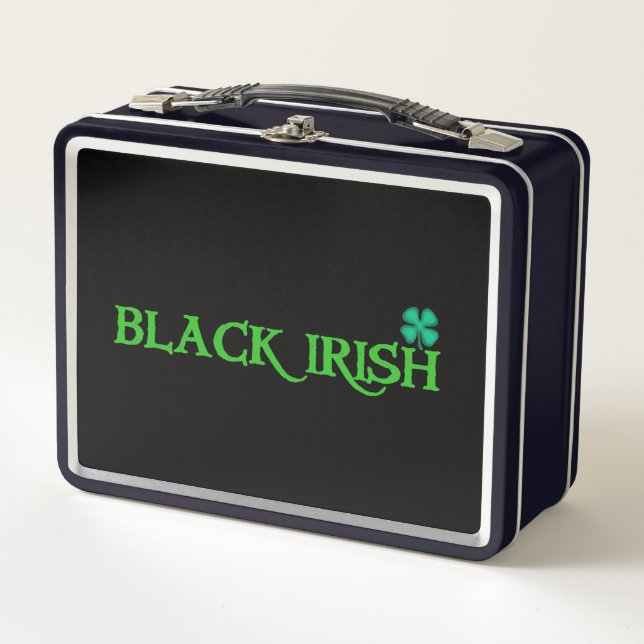 Black Irish black lunchbox (Front)