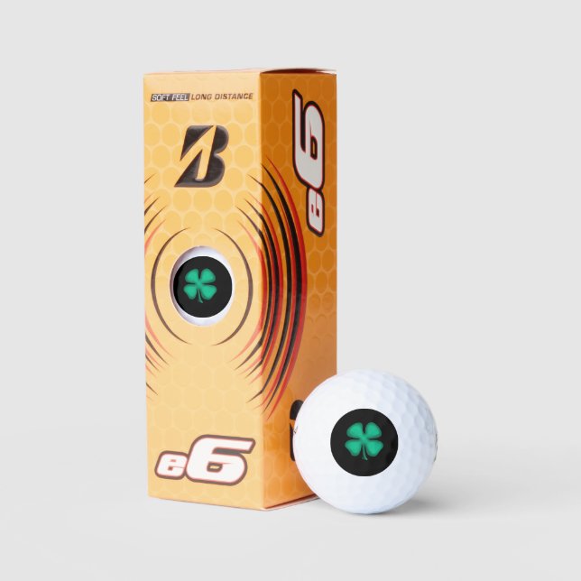 Black Irish Bridgestone e6 golf balls 3 pk (Packaging)