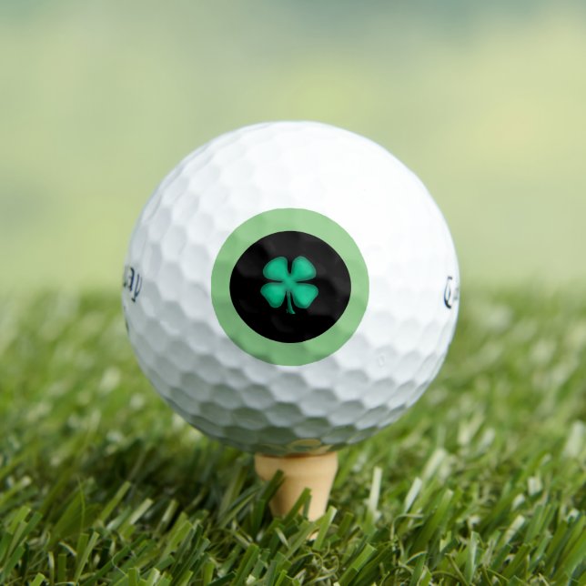 Black Irish Circle Callaway Supersoft golf balls (Insitu Tee)