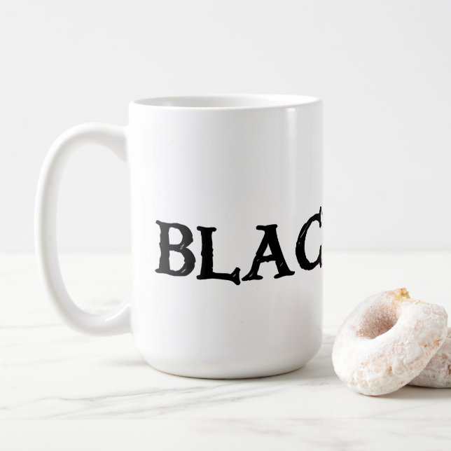 Black Irish large mug (With Donut)