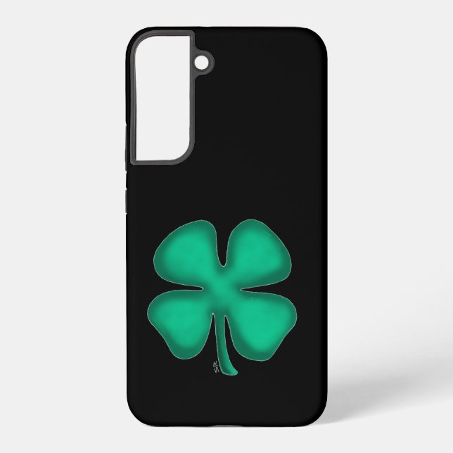 Black Irish Samsung S22 Plus phone case (Back)