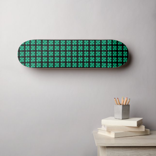 Black Irish skateboard version 2 (Wall Art (Horz))