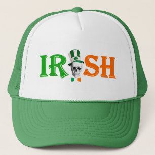 Black Irish  St Patrick's day Trucker Hat