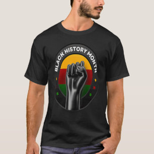 Black Is Beautiful Black History Month  We Are All T-Shirt
