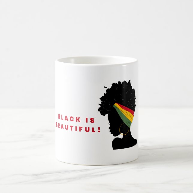Black Is Beautiful  Coffee Mug (Center)