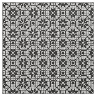 Black Isolated lace cross-stitch fabric texture
