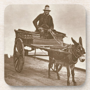 Black Jack, from 'Street Life in London', 1877-78 Coaster
