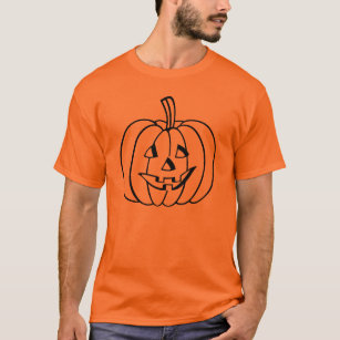 black and orange halloween shirt