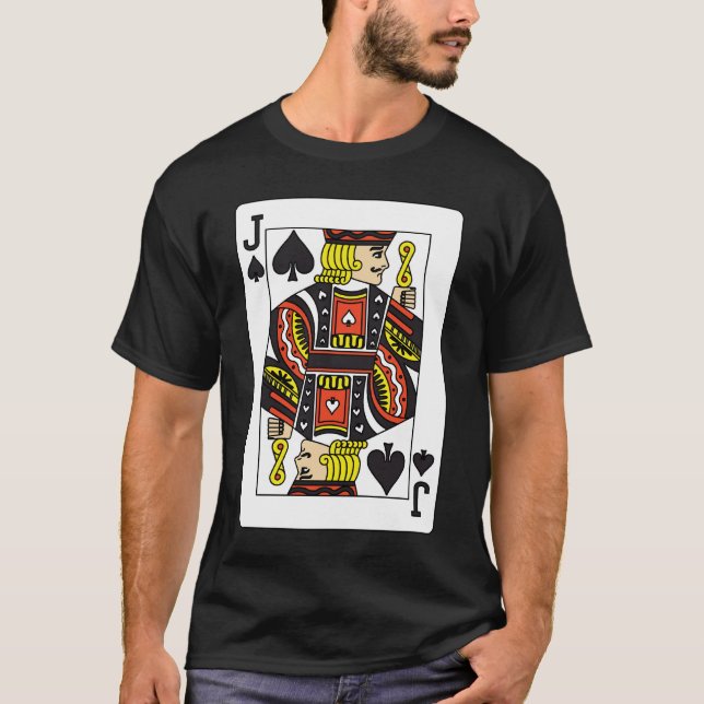 Black Jack of Spades T-Shirt (Front)