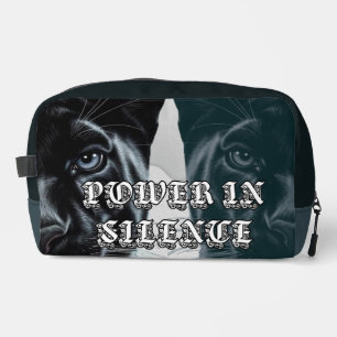 Black Jaguar Power in Silence Dopp Kit