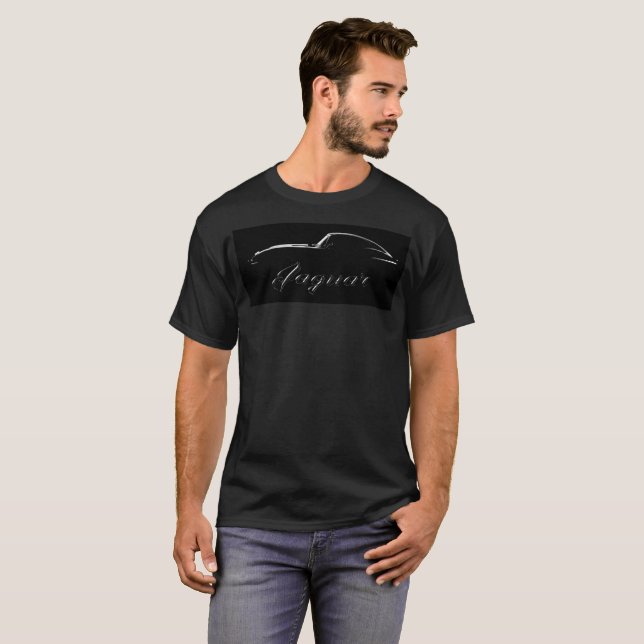 Black Jaguar T-Shirt (Front Full)