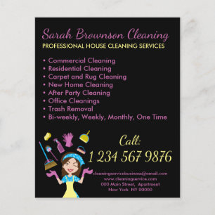 Black Janitorial Maid