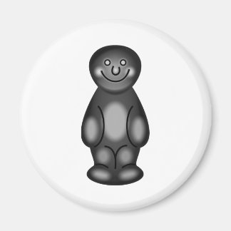 Black Jelly Baby Magnet