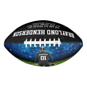 Black Jersey Personalised Player Football American Football