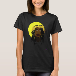 Black Jesus African American Jesus With Dreadlocks T-Shirt