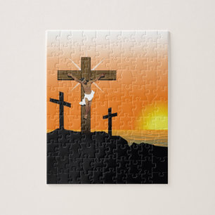 Black Jesus Christ Jigsaw Puzzle