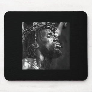 Black Jesus, Christianity, Church, Christ, Jesus 5 Mouse Mat