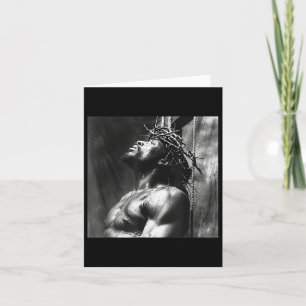 Black Jesus, Christianity, Church, Christ, Jesus _ Card