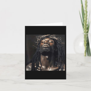 Black Jesus, Christianity, Church, Christ, Jesus _ Card