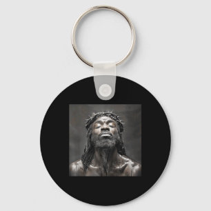 Black Jesus, Christianity, Church, Christ, Jesus _ Key Ring