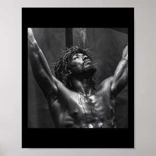 Black Jesus, Christianity, Church, Christ, Jesus  Poster