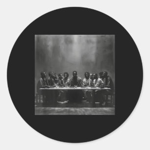 Black Jesus, Last Sacrament, Jesus 1 Classic Round Sticker