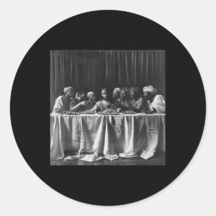 Black Jesus, Last Sacrament, Jesus 6  Classic Round Sticker