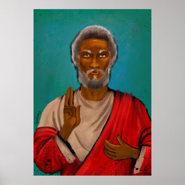 Black Jesus Poster (Front)