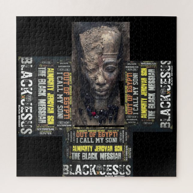 BLACK JESUS  Puzzle (Vertical)