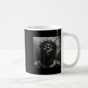 Black Jesus Smokes, Christianity, Church, Christ, Coffee Mug