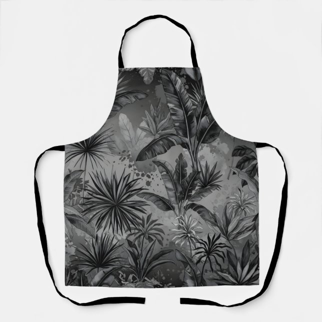 Black jungle apron (Front)