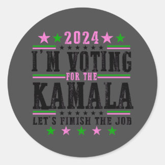 Black Kamala for 2024 Campaign Sticker