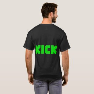 Black KICK Logo T-shirt