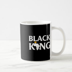 Black King African Map Black Pride Melanin Kids Me Coffee Mug