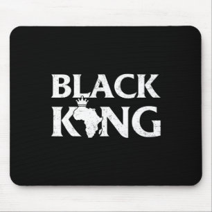Black King African Map Black Pride Melanin Kids Me Mouse Mat