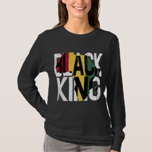 Black King Black History Month African American Pr T-Shirt