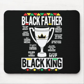Black King Father Mouse Mat