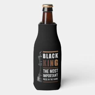 Black King The Most Important Piece In The Game 1 Bottle Cooler