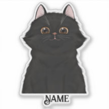 Black Kitty Personalised