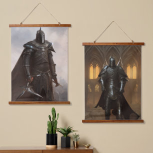Black Knight Hanging Tapestry